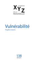 Revue XYZ de la nouvelle, no 138